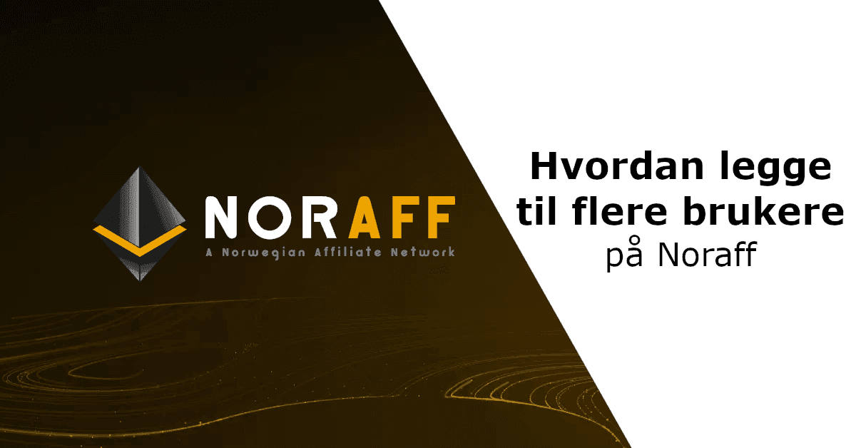 Hvordan legge til brukere?